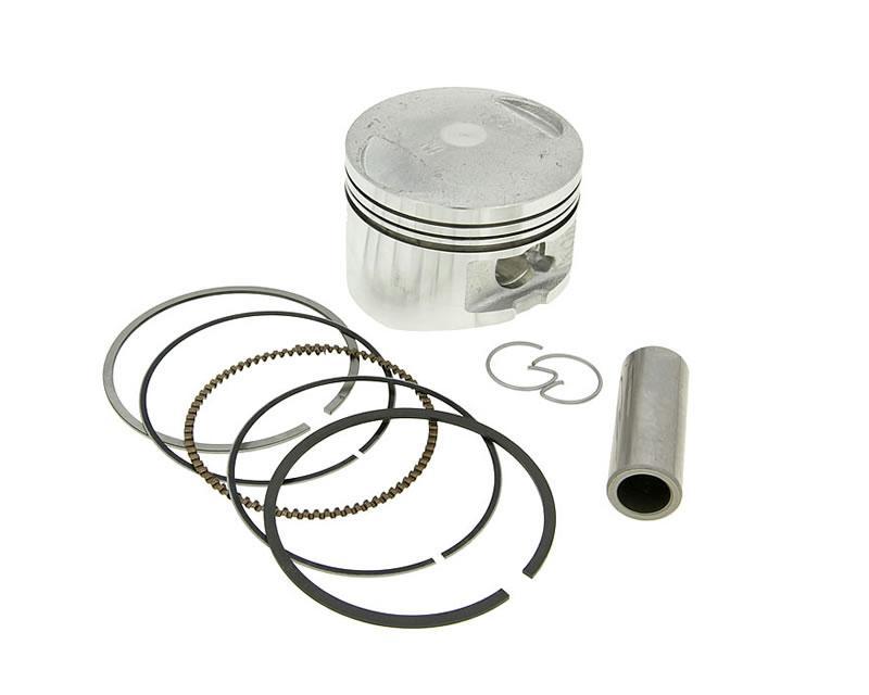 Kit piston Airsal Sport 124,6cc 52,4mm pentru Honda SH 125, Pantheon 125, Dylan 125, S-Wing 125, @ 125 și alte modele 4T LC