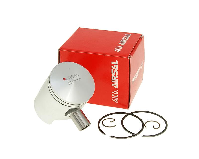 Kit piston Airsal Sport 50cc 39.9mm fontă pentru Derbi, Gilera, Bultaco, Cagiva motor EBE, EBS