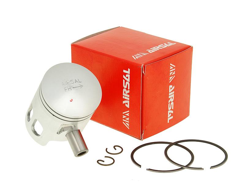 Kit piston Airsal Sport 49,2cc 40mm fontă pentru MBK, Aprilia, Malaguti, Yamaha, Benelli și alte modele Minarelli LC