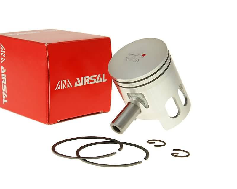 Kit Piston Airsal Sport 49,2cc 40mm fontă pentru Adly, Yamaha, MBK, Aprilia, Malaguti și alte modele Minarelli AC