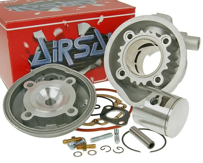 Kit Cilindru Airsal Sport 69.7cc 47.6mm pentru MBK, Aprilia, Malaguti, Yamaha, Benelli și alte modele