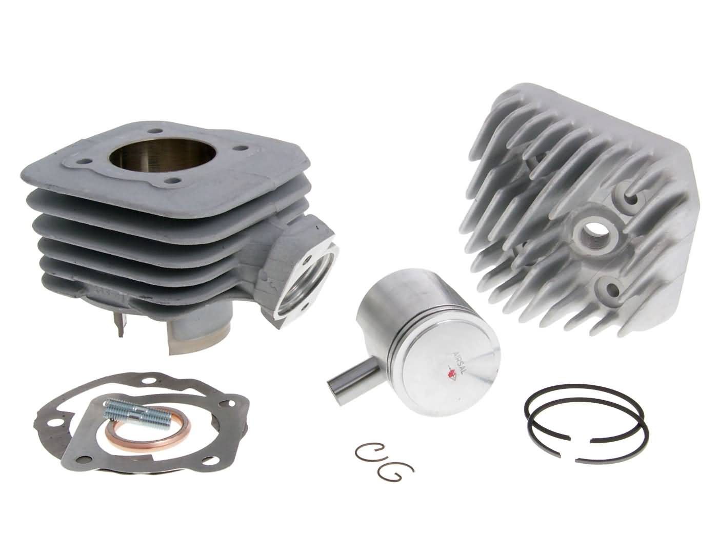 Kit Cilindru Airsal Sport 65cc 46mm pentru Peugeot, Hercules, Sachs și alte modele