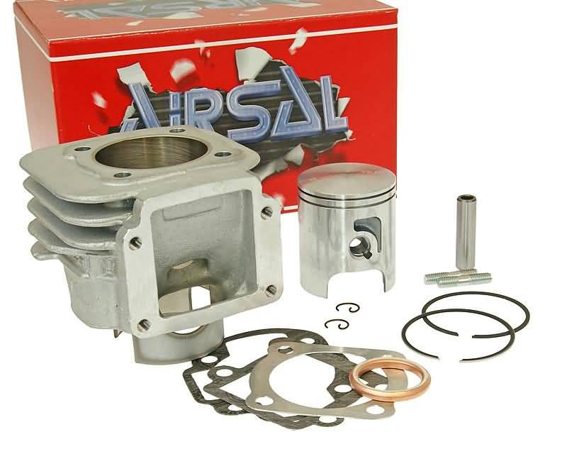 Kit cilindru Airsal T6 Tech-Piston 69,7cc 47,6mm pentru MBK, Yamaha, Aprilia și alte mărci