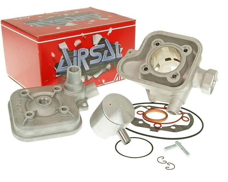 Kit Cilindru Airsal Sport 70cc 47.6mm pentru Peugeot Jet Force 50, Speedfight 3 50, Speedfight 4 50, Ludix 1 50, Ludix 2 50 și alte modele
