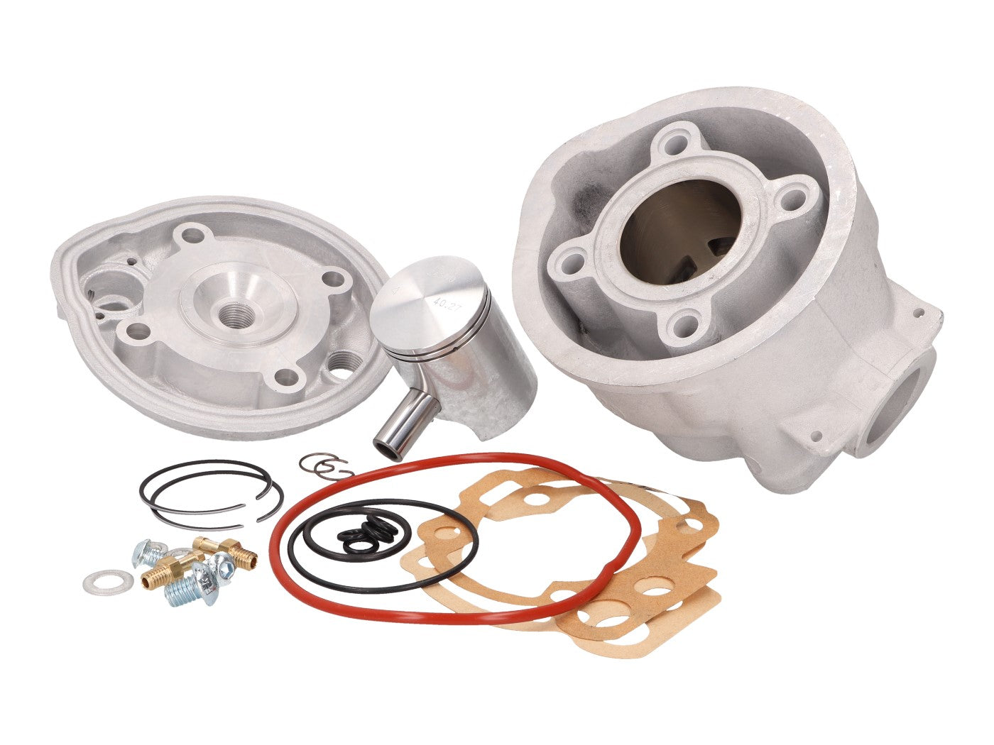 Kit cilindru Airsal Tech-Piston 50cc 40.3mm pentru Rieju, Beta, Motorhispania, Aprilia, Yamaha și alte mărci Minarelli AM6
