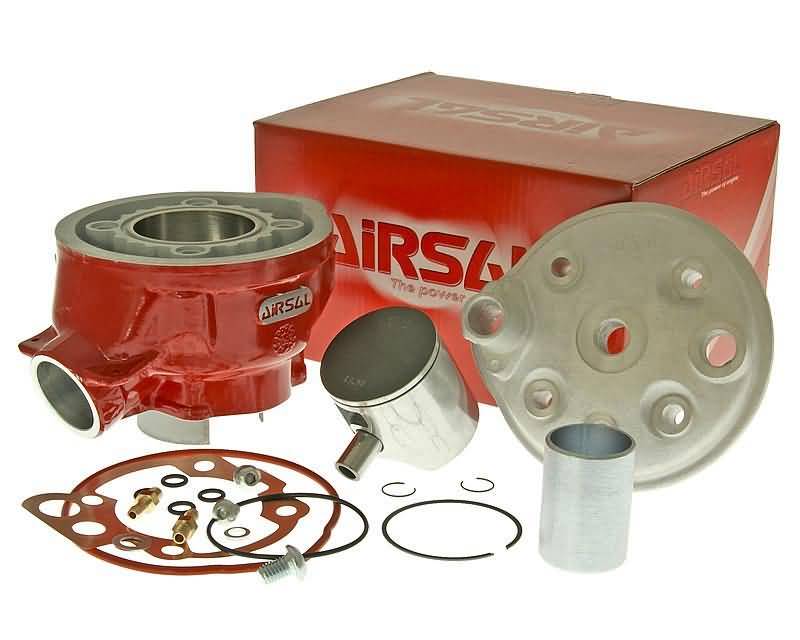 Kit Cilindru Airsal Xtrem 88.3cc 50mm cursă 45mm pentru Rieju, Beta, Motorhispania, Aprilia, Yamaha și alte modele Minarelli AM