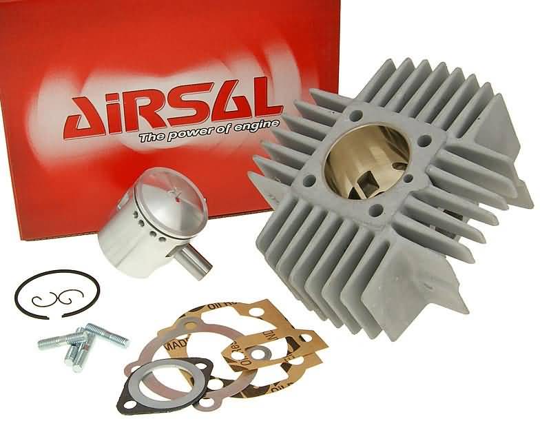 Kit cilindru Airsal competiție 68,4cc 45mm cu aripioare de răcire lungi pentru Puch Maxi S/N, Maxi L2A, Maxi P1, X 30A, Maxi (ZA50)
