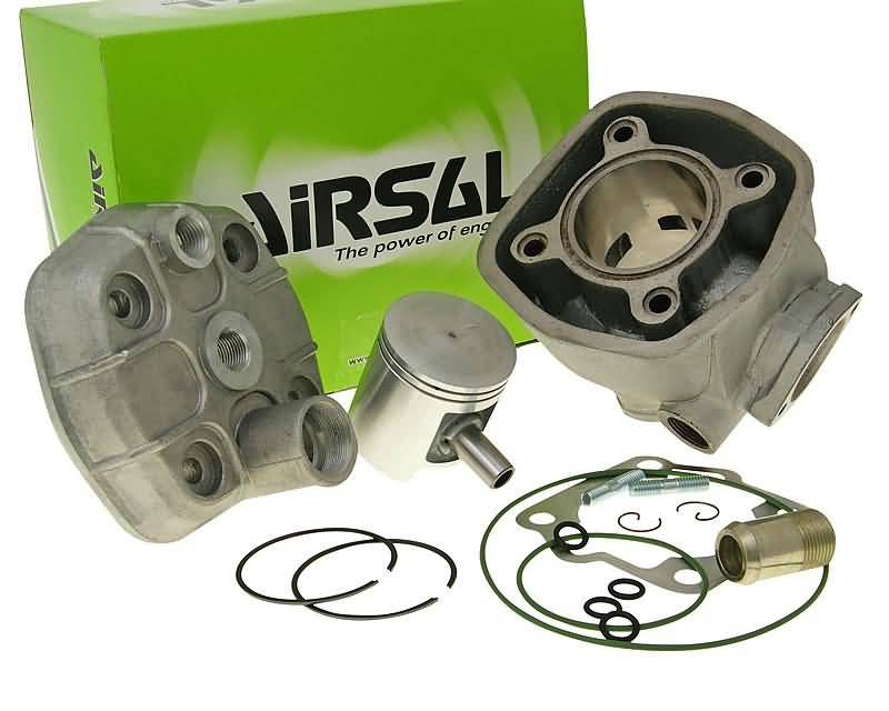 Kit cilindru Airsal Sport 69,4cc 47mm fontă pentru Derbi, Gilera, Bultaco, Cagiva EBE EBS