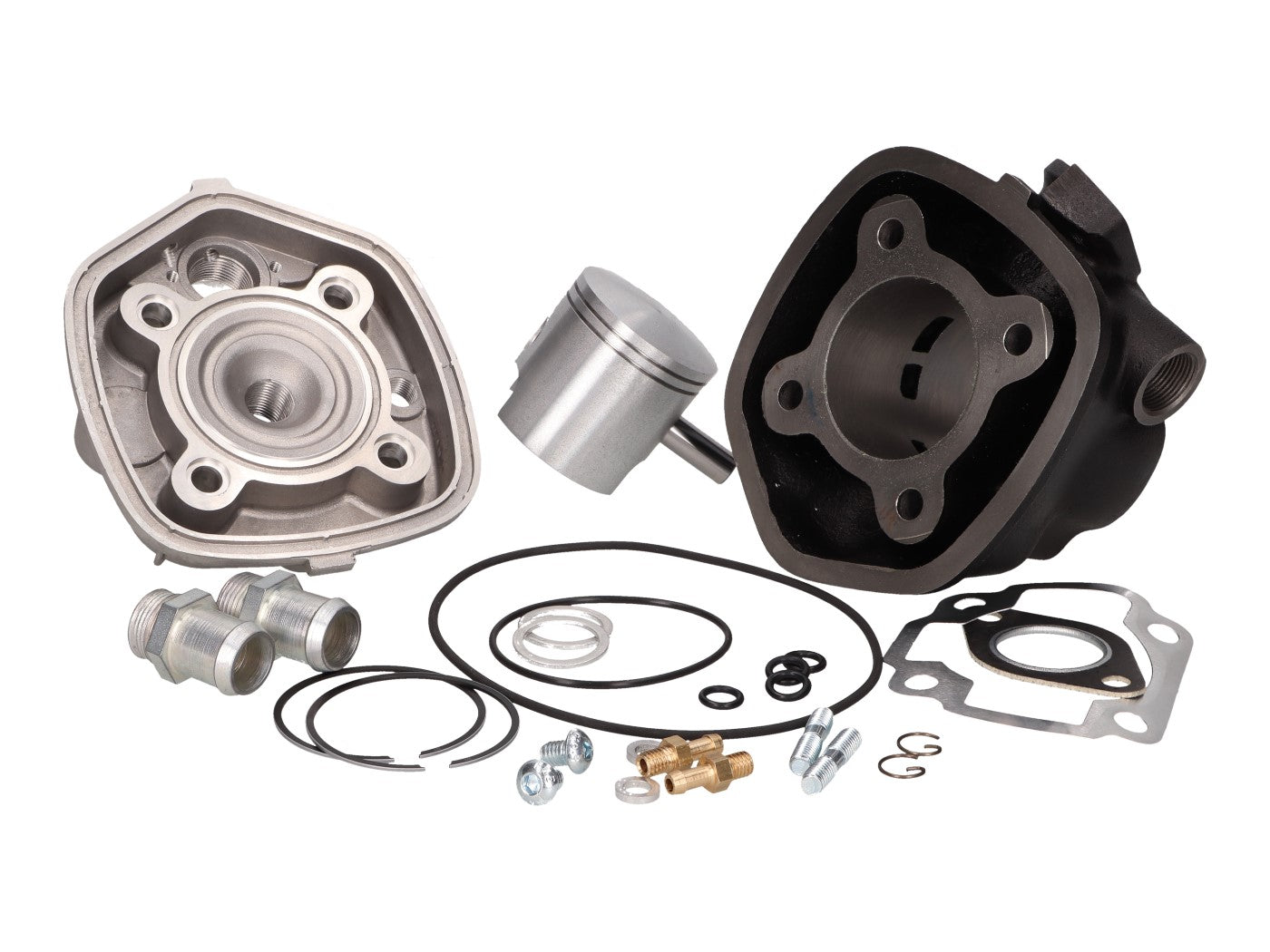 Kit Cilindru Airsal Sport 68cc 47mm Fontă pentru MBK, Aprilia, Malaguti, Yamaha, Benelli și alte modele Minarelli LC