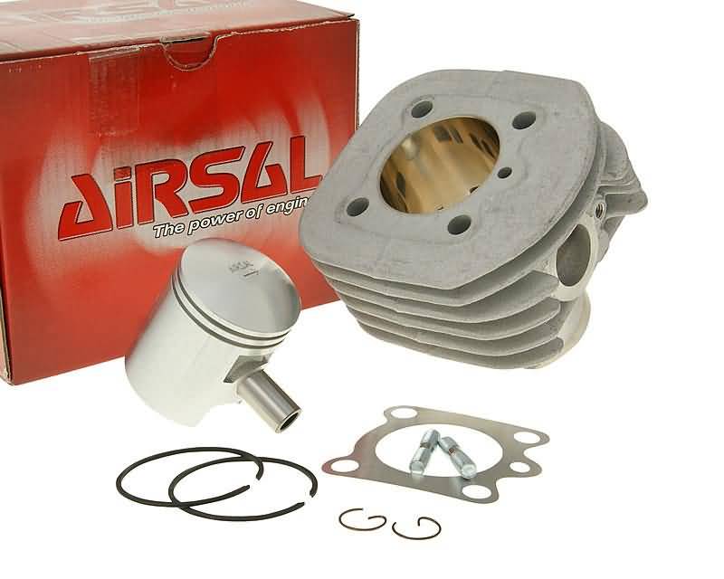Kit Cilindru Airsal Sport 64cc 43.5mm pentru Piaggio Vespino, AL, ALX, NLX, Citta și alte modele