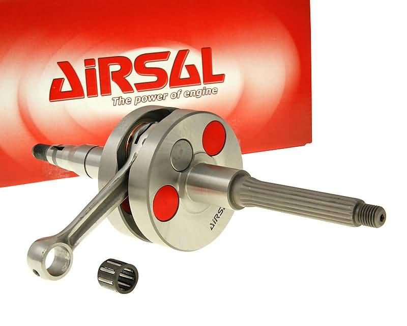 Arbore cotit Airsal Racing Xtrem 39.2mm 70/77cc ax piston 10mm pentru Yamaha, MBK, Adly, Aprilia, Malaguti și alte mărci Minarelli orizontal