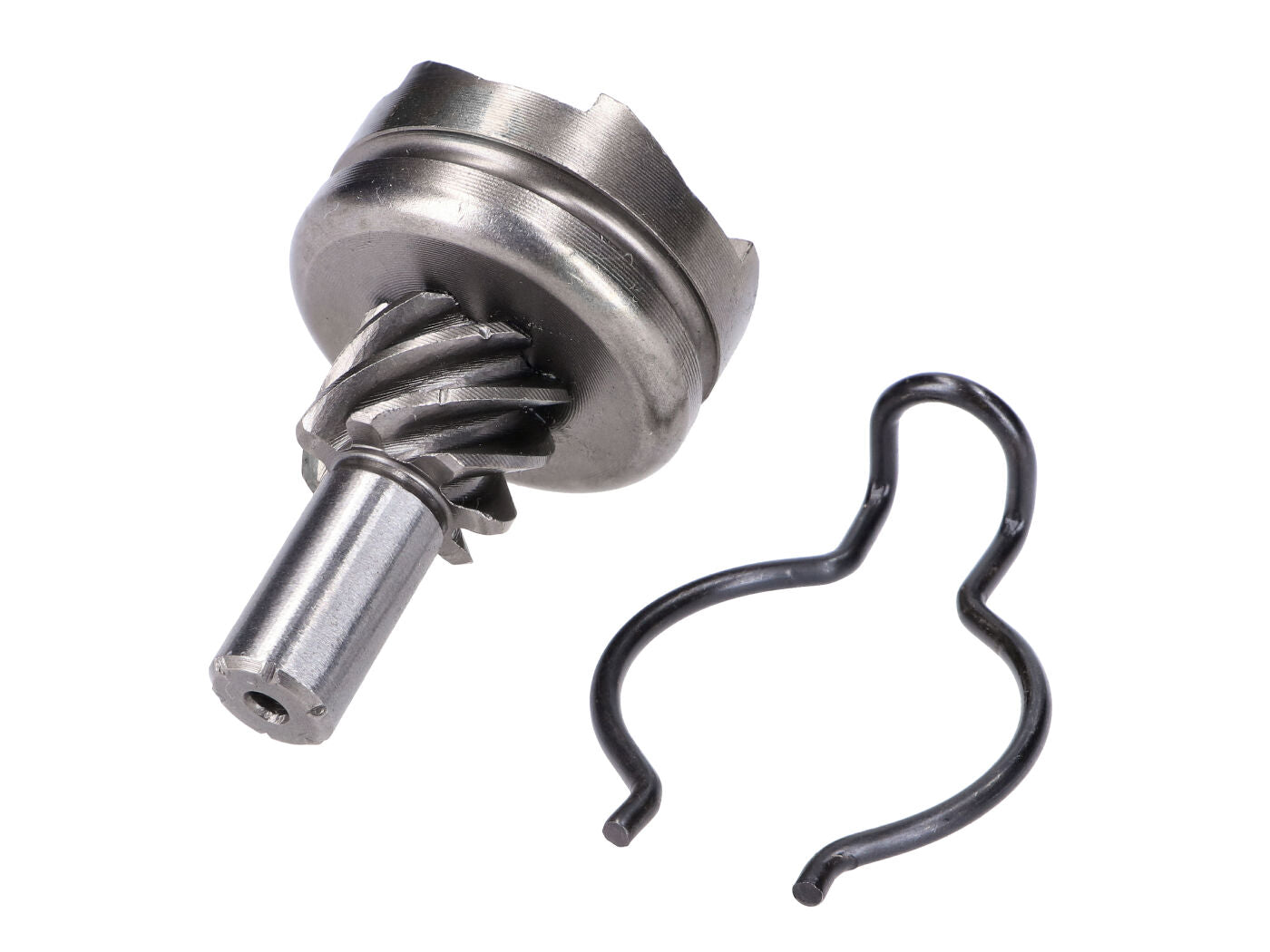 Pinion angrenaj pedală pornire 101 Octane 7 caneluri motor GY6 50cc 139QMB/QMA pentru Baotian, Flex Tech, Znen, Nova Motors, LuXXon și alte mărci