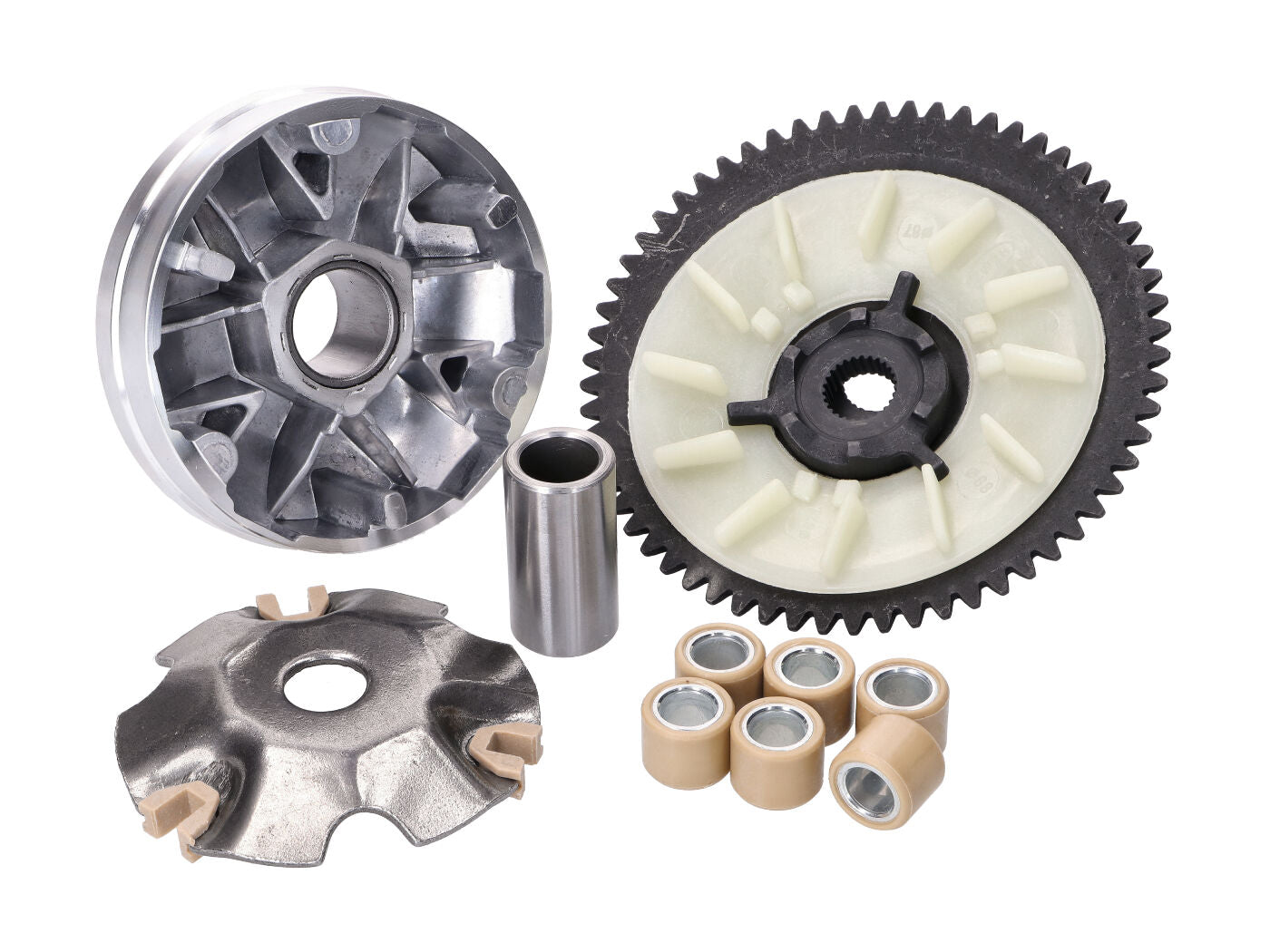Kit Variator 101 Octane cu curea trapezoidală pentru Kymco, Baotian, Flex Tech, Znen, Nova Motors și alte mărci 50cc GY6