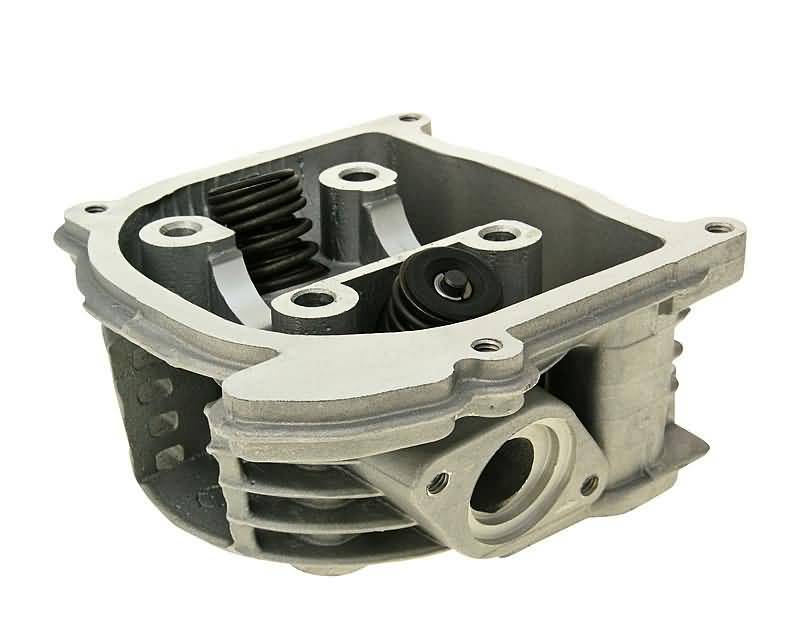 Chiulasă 101 Octane completă cu supape fără sistem aer secundar pentru motor GY6 139QMB pentru Baotian, Flex Tech, Znen, Huatian, Nova Motors și alte mărci