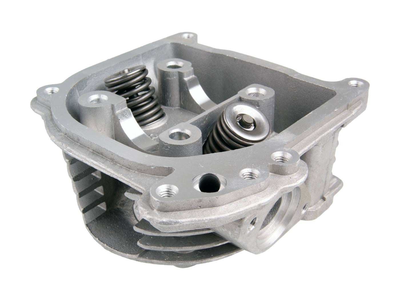 Chiulasă 101 Octane cu supape SLS L=64mm pentru GY6 139QMB Baotian, Flex Tech, Znen, Kymco, Huatian și alte modele