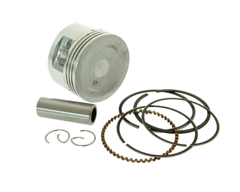Set piston 101 Octane 72cc 47mm cu segmenți, siguranțe și ax pentru Baotian, Flex Tech, Znen, Huatian, Nova Motors și alte modele GY6 139QMB/QMA