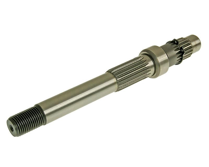 Arbore de ieșire transmisie 101 Octane versiune lungă pentru motor GY6 50cc 139QMB Baotian, Flex Tech, Znen, Nova Motors și alte mărci