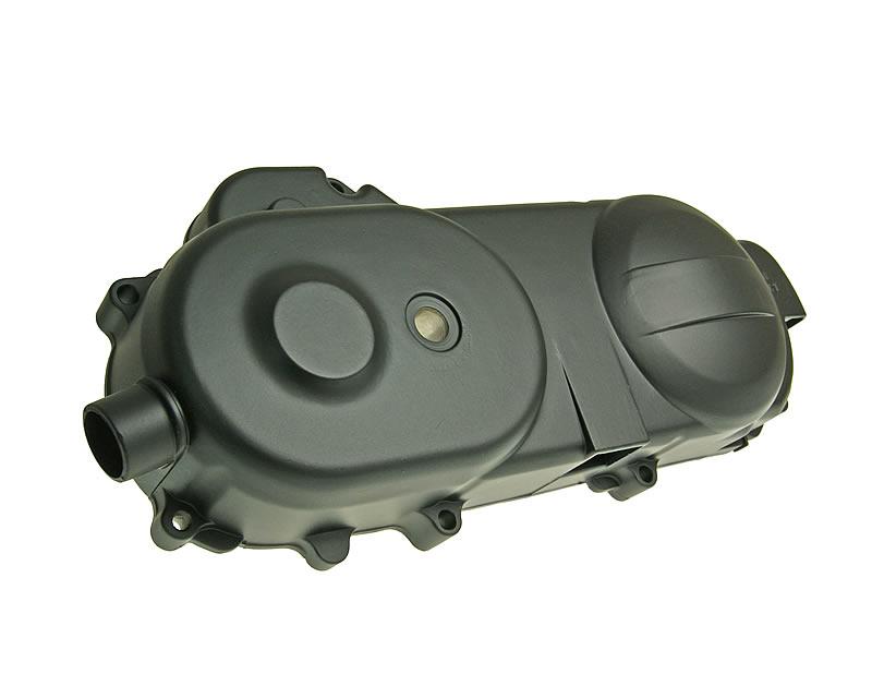 Capac carter variator 101 Octane roată 10" curea 669mm negru pentru GY6 50cc Baotian, Flex Tech, Znen, Huatian, Nova Motors și alte modele