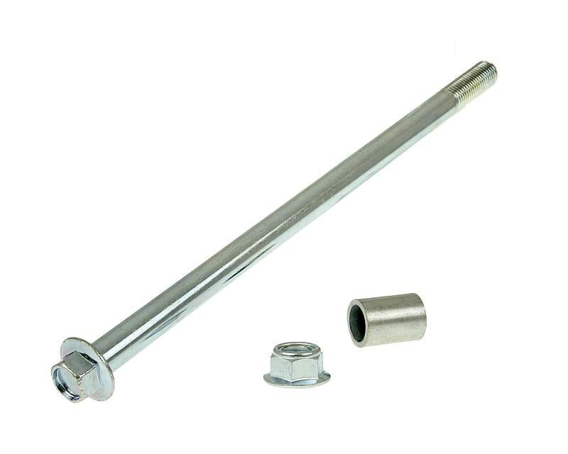 Ax roată față 215mm 101 Octane pentru scutere China GY6 50cc 4 timpi Baotian, Flex Tech, Znen, Huatian, Nova Motors și alte mărci