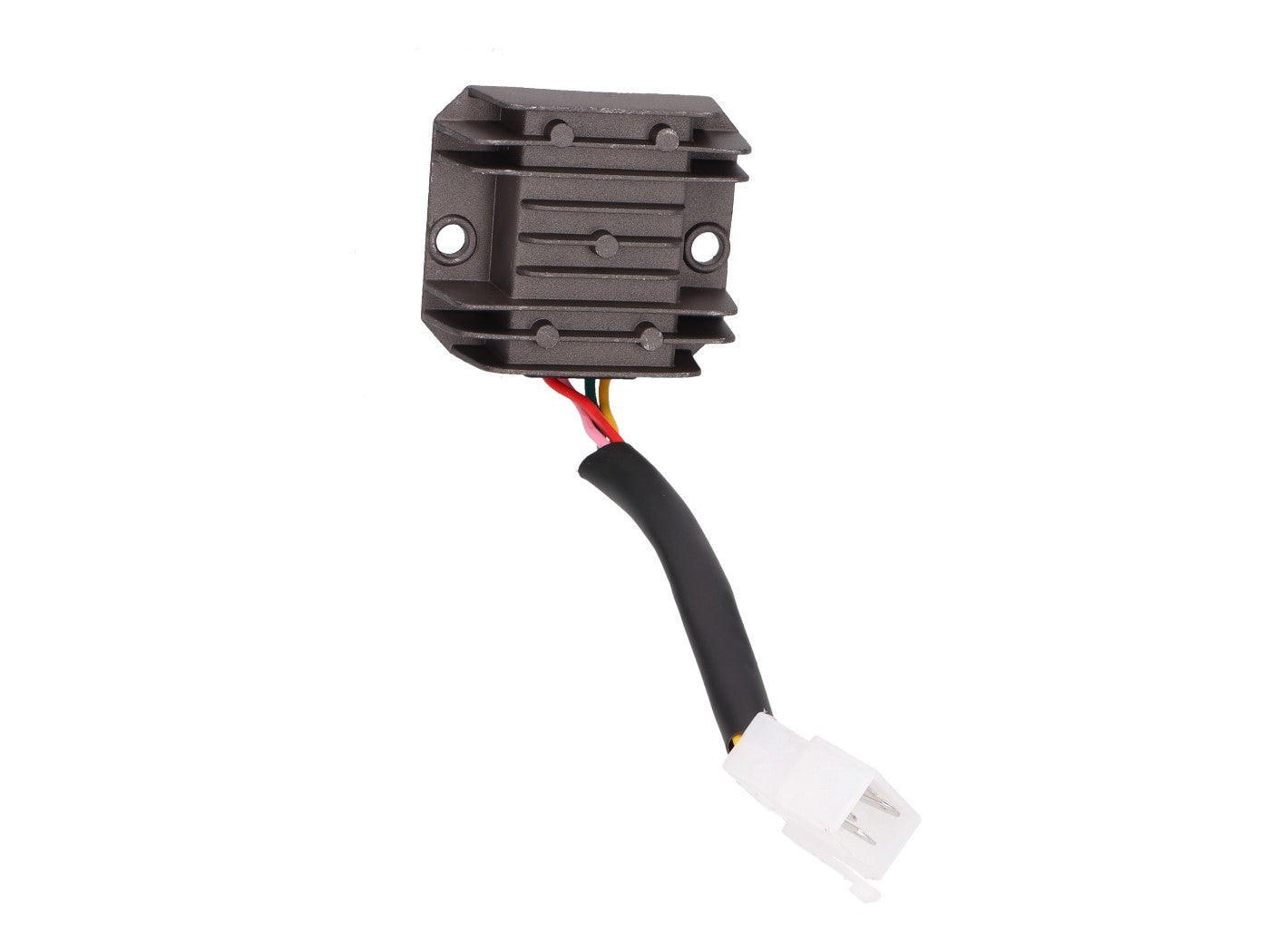 Regulator / Redresor 101 Octane 4 pini cu cablu pentru motoare GY6 50-150cc Znen, Baotian, Flex Tech și alte mărci