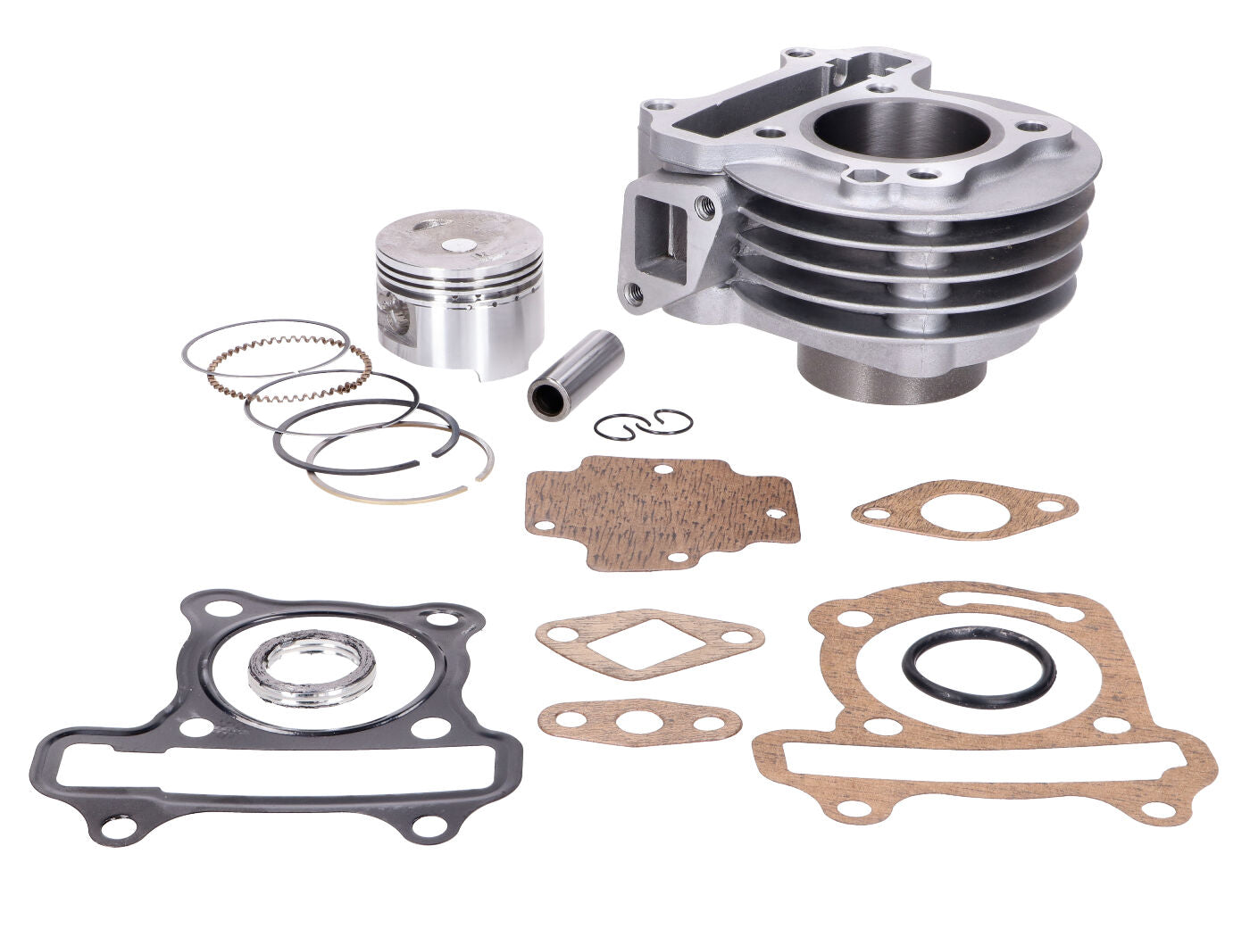 Kit Cilindru 101 Octane 72cc 4T pentru Baotian, Flex Tech, Znen, Kymco, Huatian și alte modele GY6 139QMB/QMA