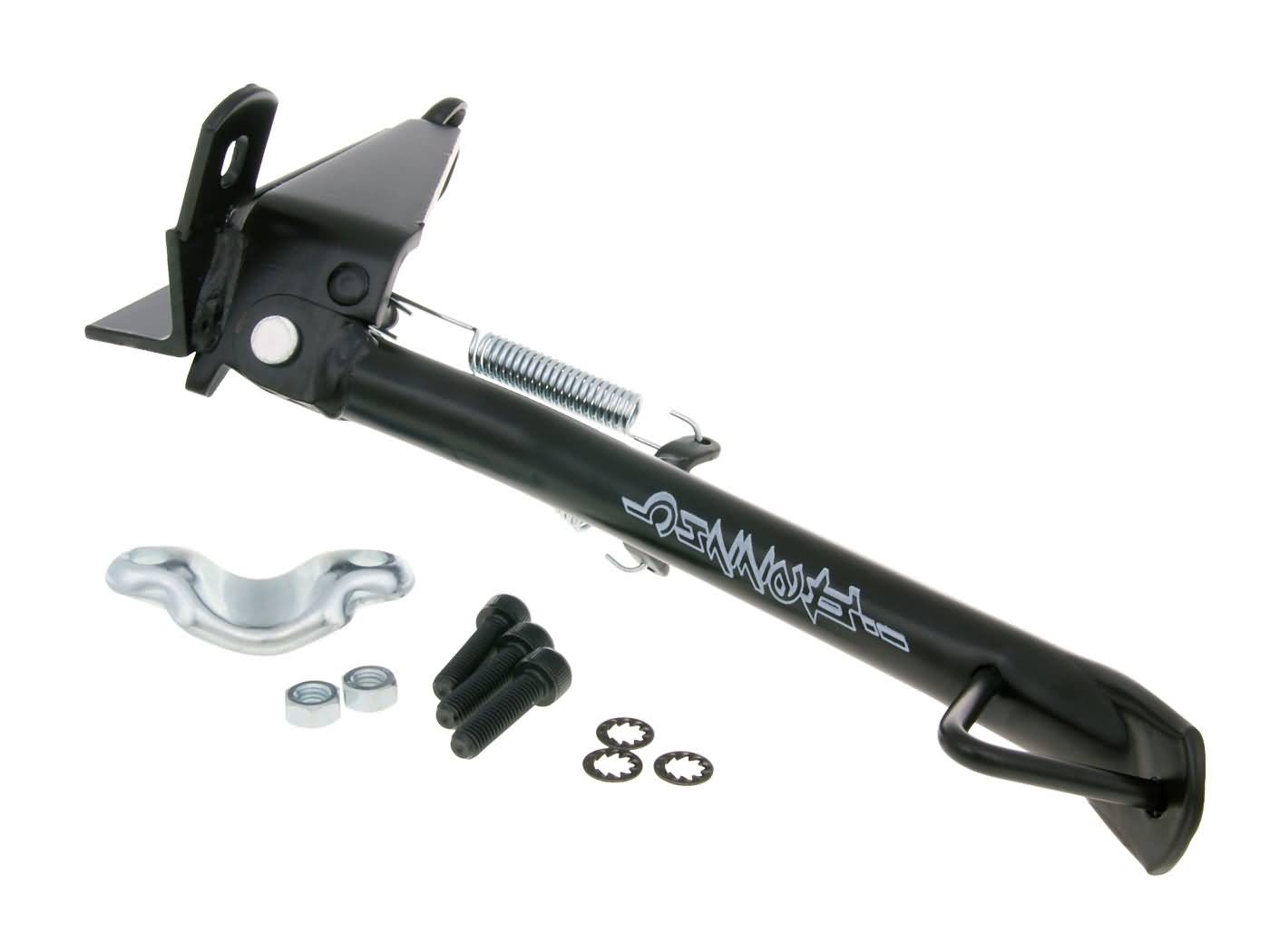 Cric lateral Buzzetti negru pentru Honda SH 125, SH 150, SH 125i, SH 150i