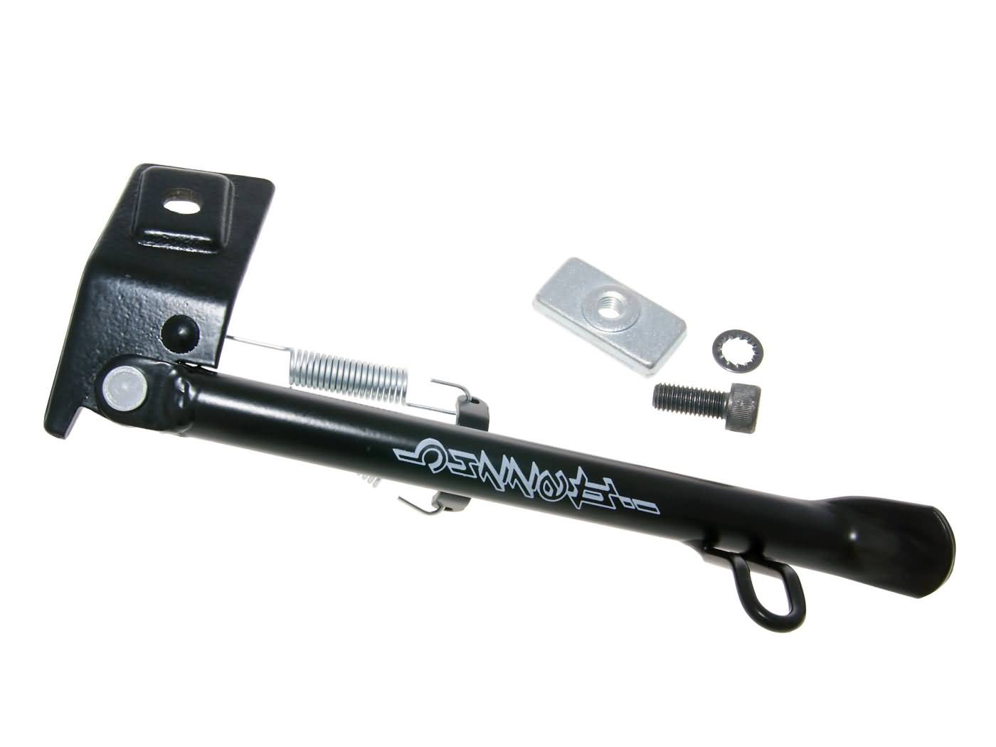 Cric lateral Buzzetti negru pentru Piaggio Typhoon, Zip SP, Sfera și alte modele