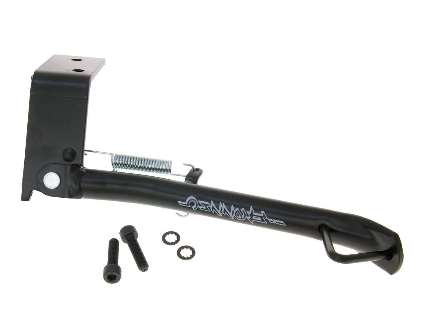 Cric lateral Buzzetti negru pentru Piaggio Liberty 125, Liberty 150, Liberty 200 4 timpi