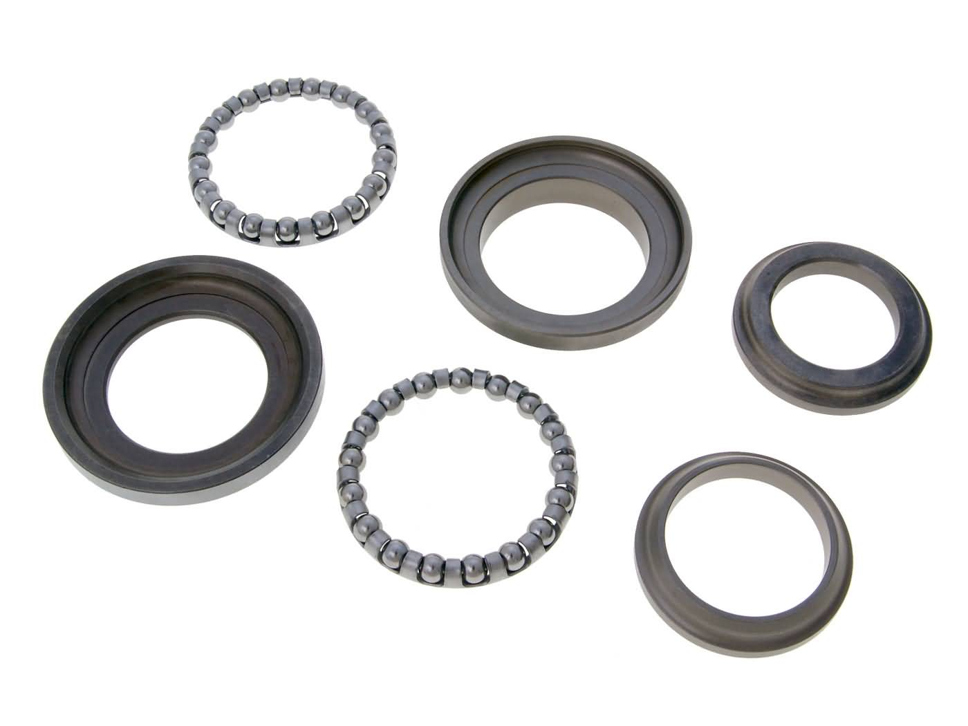 Set rulmenți jug direcție Buzzetti pentru Piaggio Beverly, X7, Carnaby, Gilera Nexus și alte modele
