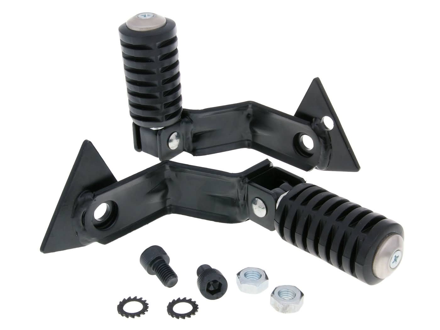 Set reposeuri pasager Buzzetti pentru Aprilia Scarabeo 50 4T