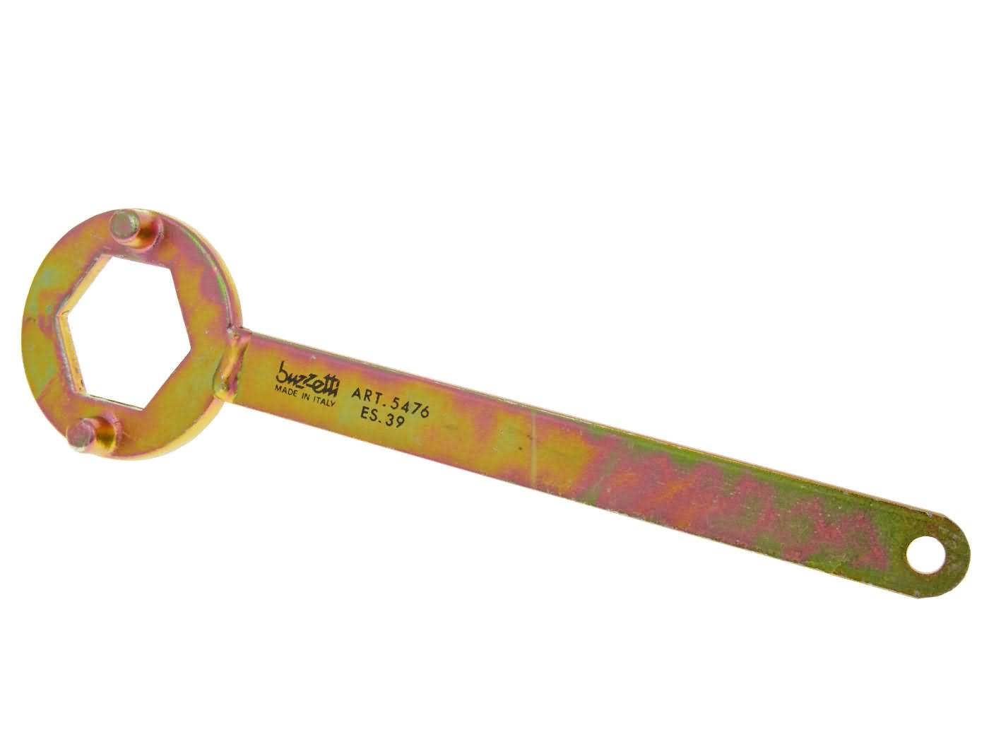 Cheie fixare ambreiaj Buzzetti 39mm pentru Minarelli, Kymco, Peugeot, Suzuki 50cc 2 timpi