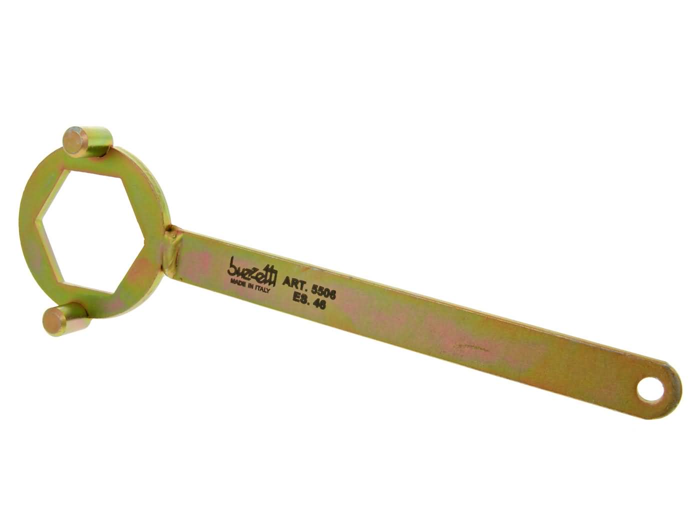 Cheie Fixare Ambreiaj Buzzetti 46mm 2 Pini pentru Minarelli / Piaggio 125, 150, 200cc 4 timpi