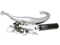 Eșapament Racing Turbo Kit Carreras 80 cromat pentru Rieju, Beta, Motorhispania, Yamaha, Peugeot și alte mărci (AM6)