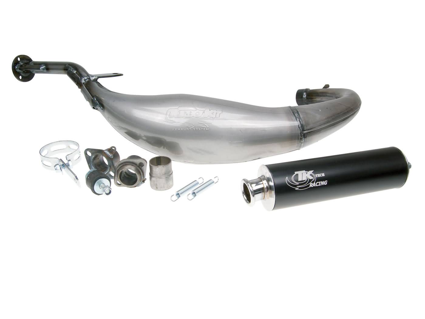 Eșapament Racing Turbo Kit Carreras 80 pentru Derbi, Aprilia, Gilera și alte mărci