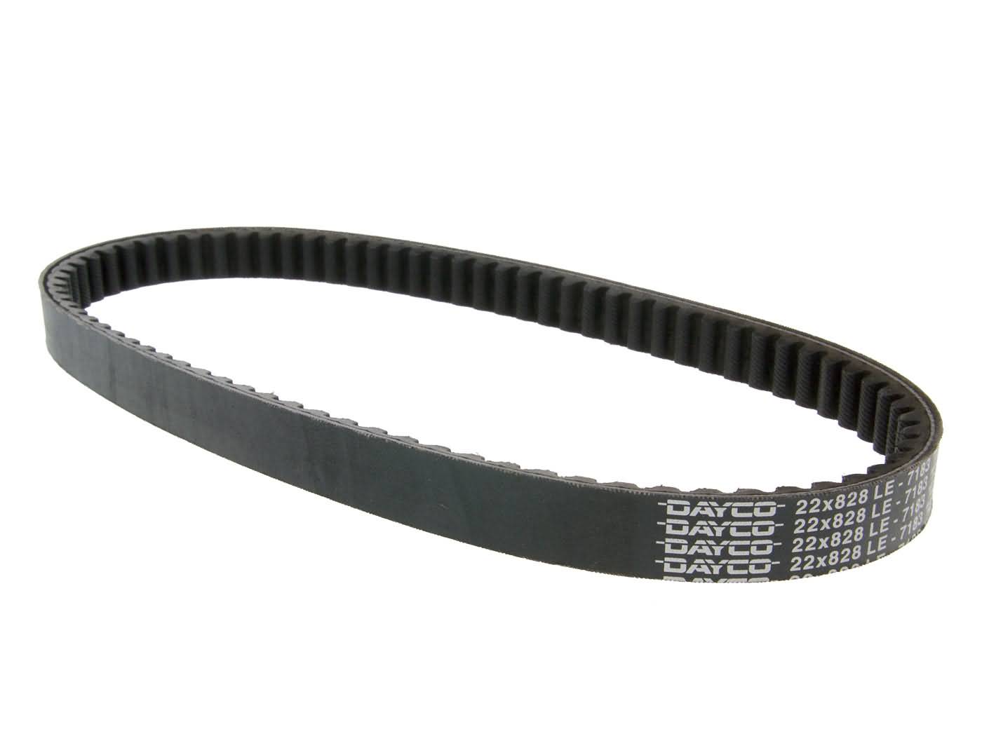 Curea transmisie Dayco 828-22 pentru Piaggio, Gilera, Aprilia, Italjet 125, 150 2T și alte modele