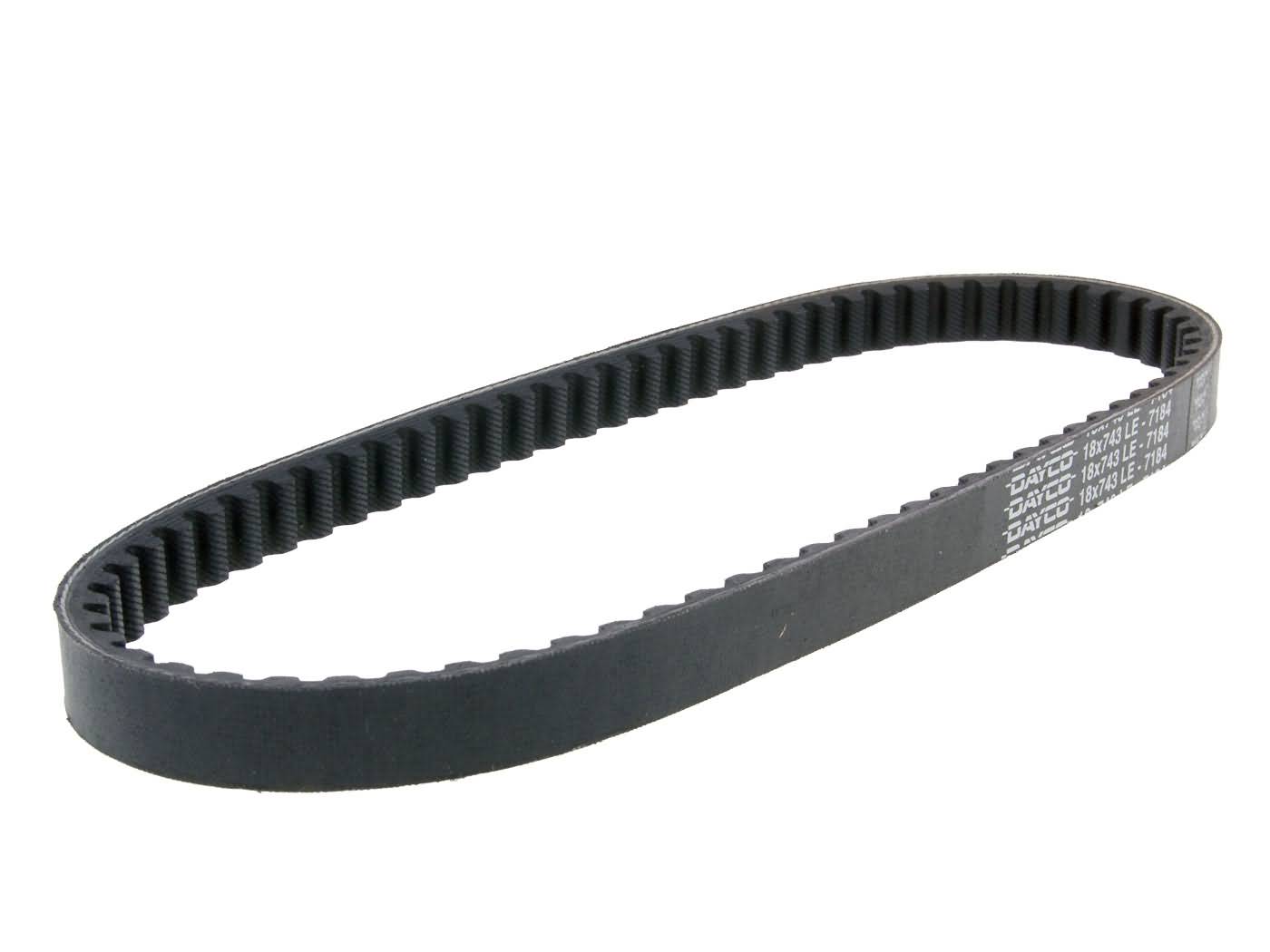 Curea transmisie Dayco 743-18 pentru Vespa ET4 125, Piaggio Sfera 125