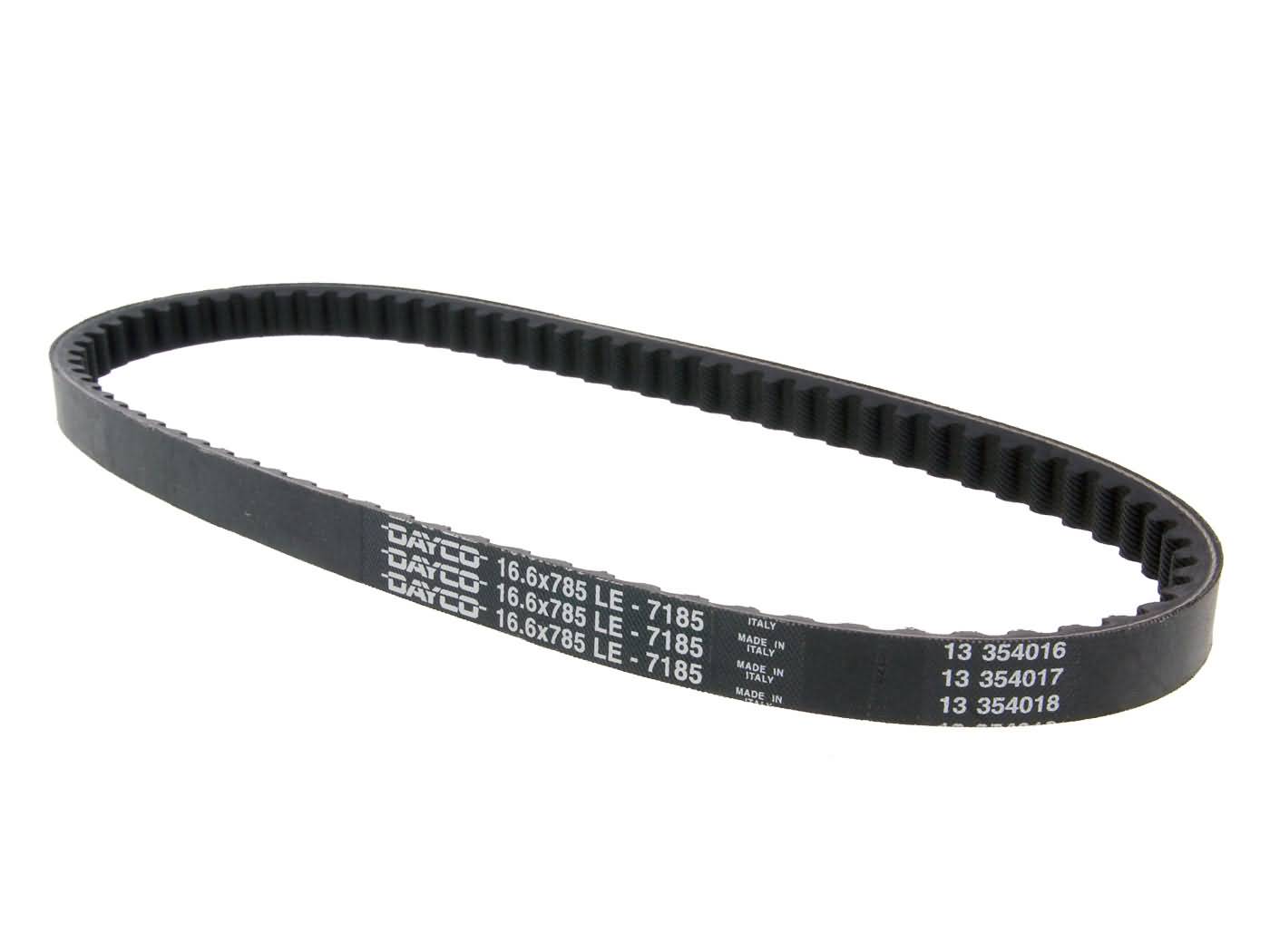 Curea transmisie Dayco 785mm tip 1E40QMB pentru Generic, Keeway, CPI, Explorer, ATU Explorer și alte modele