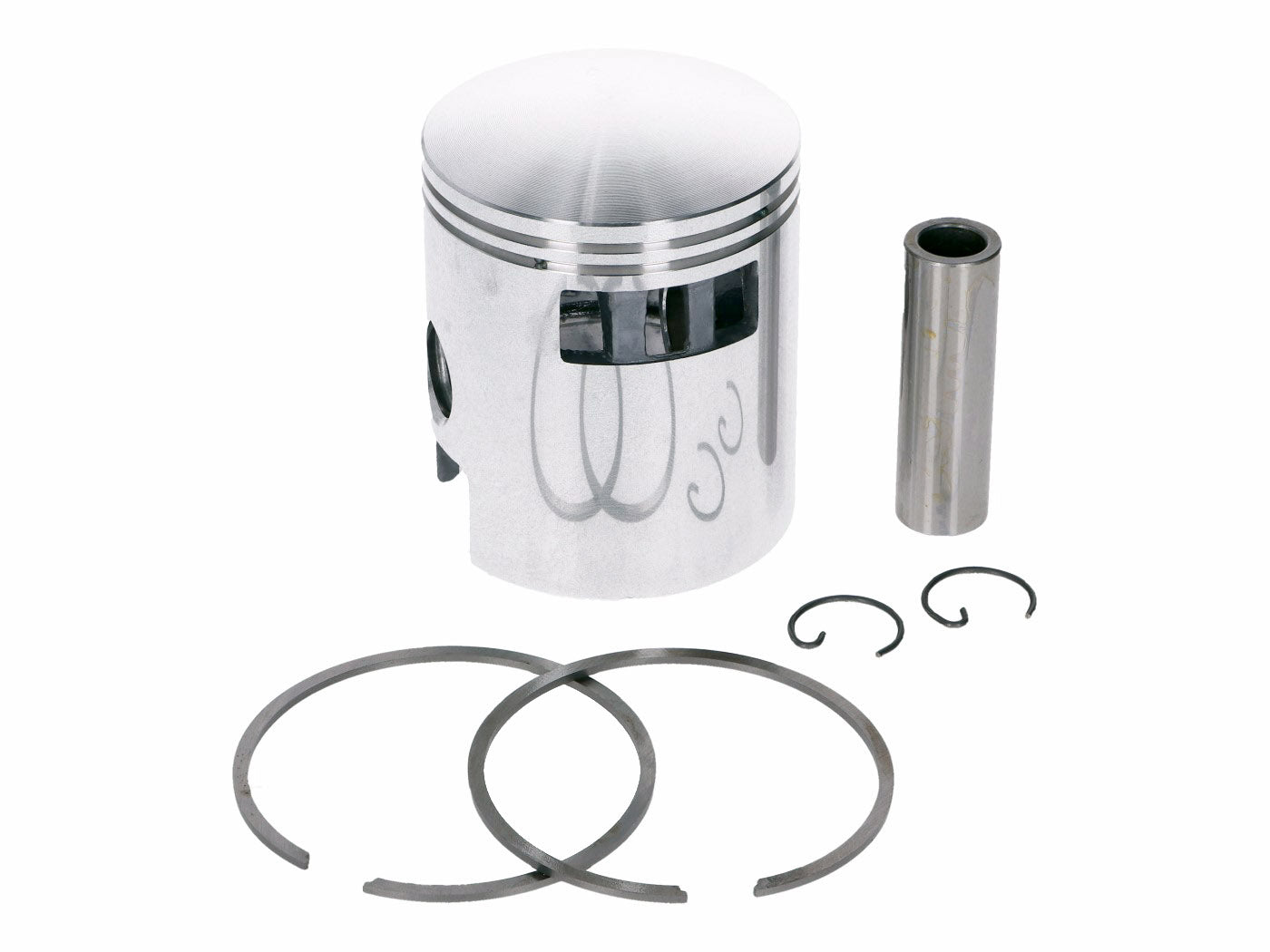 Kit piston DR 130cc 57mm pentru Vespa Classic și Piaggio Ape 50-125cc