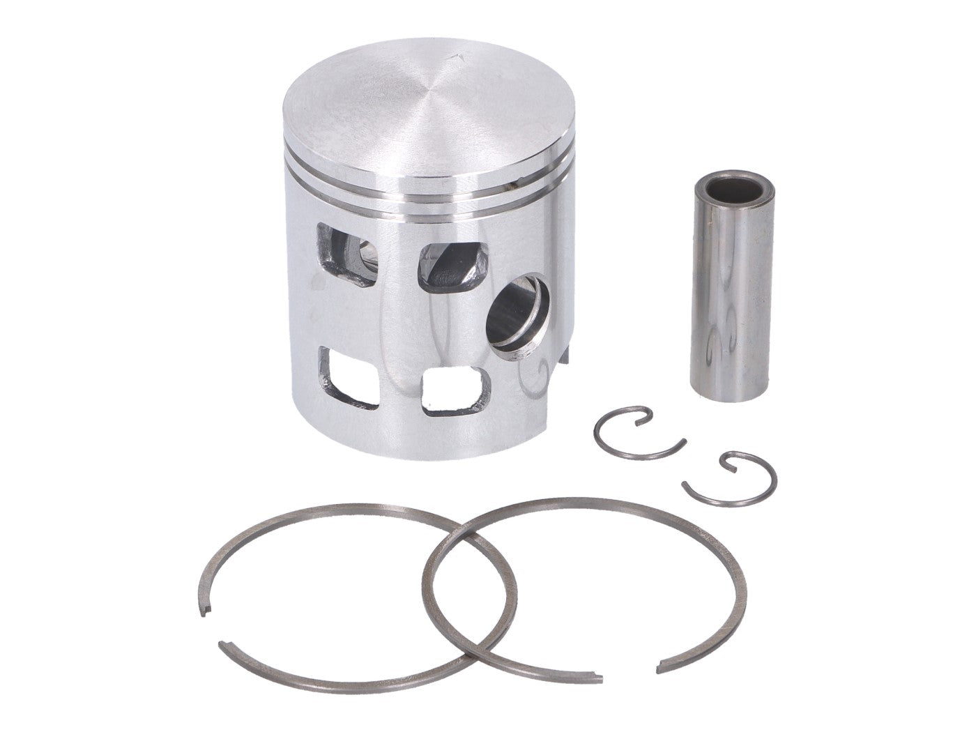 Kit Piston DR Evolution 63cc 43mm ax 12mm pentru Piaggio Si, Ciao, Boss, Grillo, Bravo și alte modele