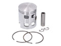 Kit Piston DR Evolution 63cc 43mm ax 10mm pentru Piaggio Si, Ciao, Boss, Grillo, Bravo și alte modele
