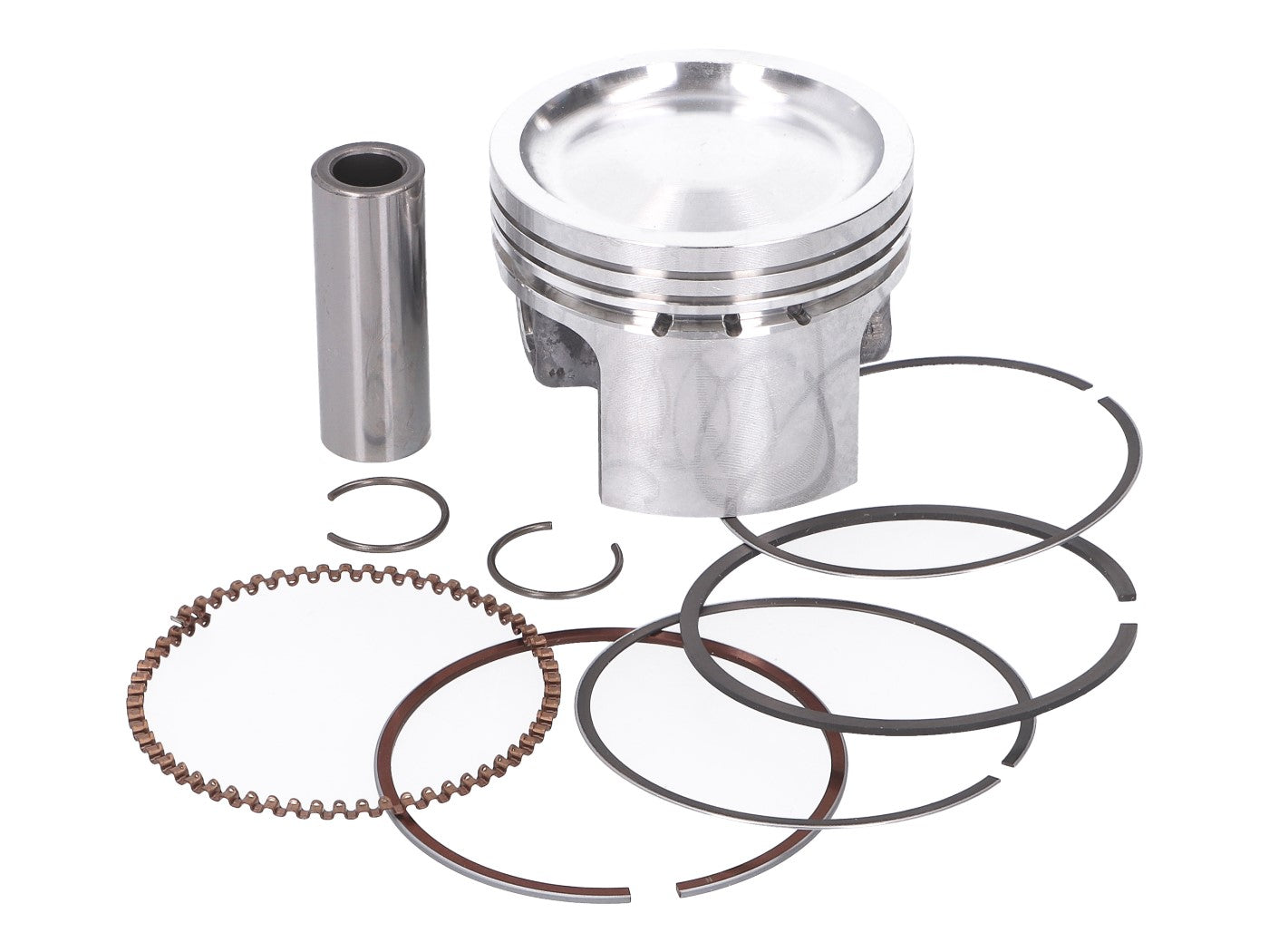 Kit piston DR 80cc 49mm pentru Piaggio, Vespa Modern, Aprilia și alte mărci 50 4T