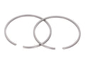 Set segmenți piston DR 70cc, 75cc 47mm pentru Peugeot, Vespa Classic, Hercules, Piaggio Ape și alte modele
