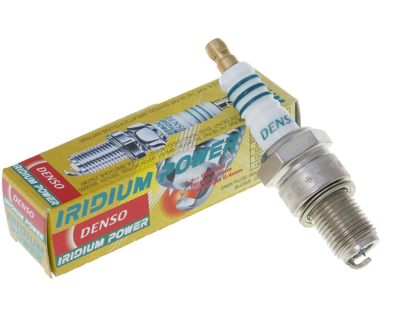 Bujie Denso IW27 Iridium Power pentru Derbi, Piaggio, Rieju, Beta, Gilera și alte mărci