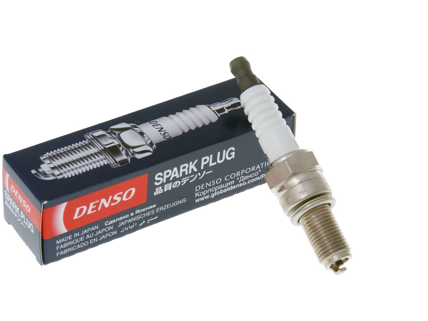 Bujie Denso U27ESR-NB pentru Aprilia Scarabeo 100, Scarabeo 125, Scarabeo 200, Derbi GP1 250 și alte modele
