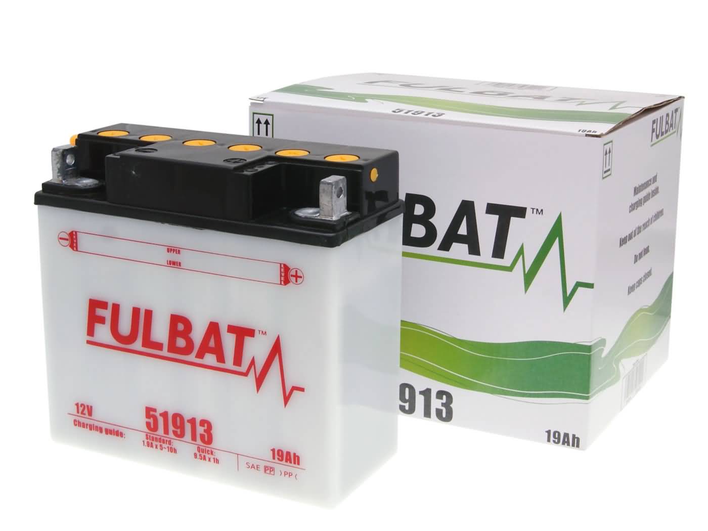 Baterie Fulbat 51913 DRY cu pachet acid inclus