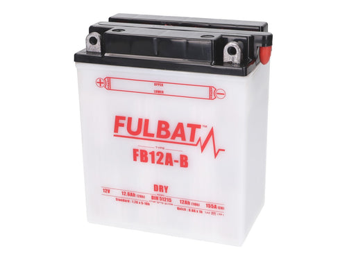 Baterie Fulbat FB12A-B DRY cu pachet acid inclus