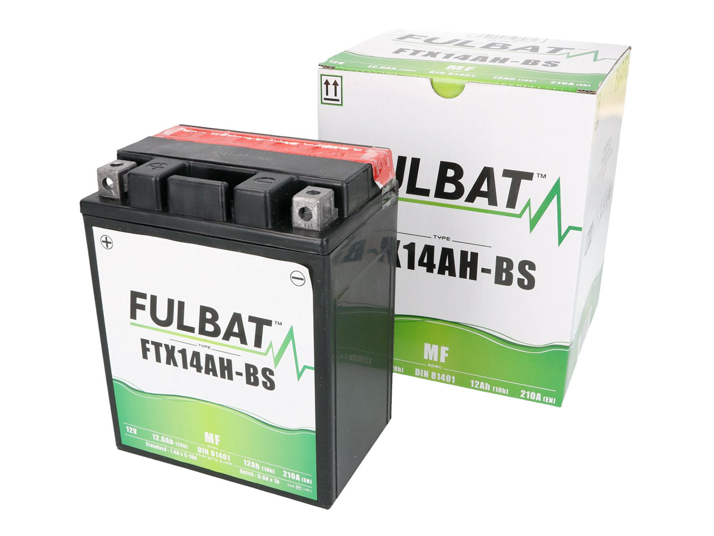 Baterie Fulbat FTX14AH-BS MF fără întreținere