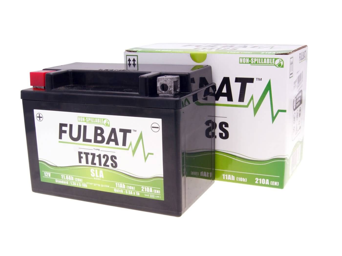 Baterie Fulbat FTZ12S SLA pentru Honda Forza 250, Forza 300i, SH 300i, Silverwing 400i, Silverwing 600i și alte modele