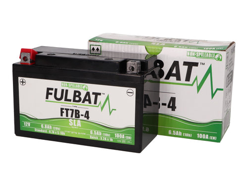 Baterie Fulbat FT7B-4 SLA pentru motociclete și scutere