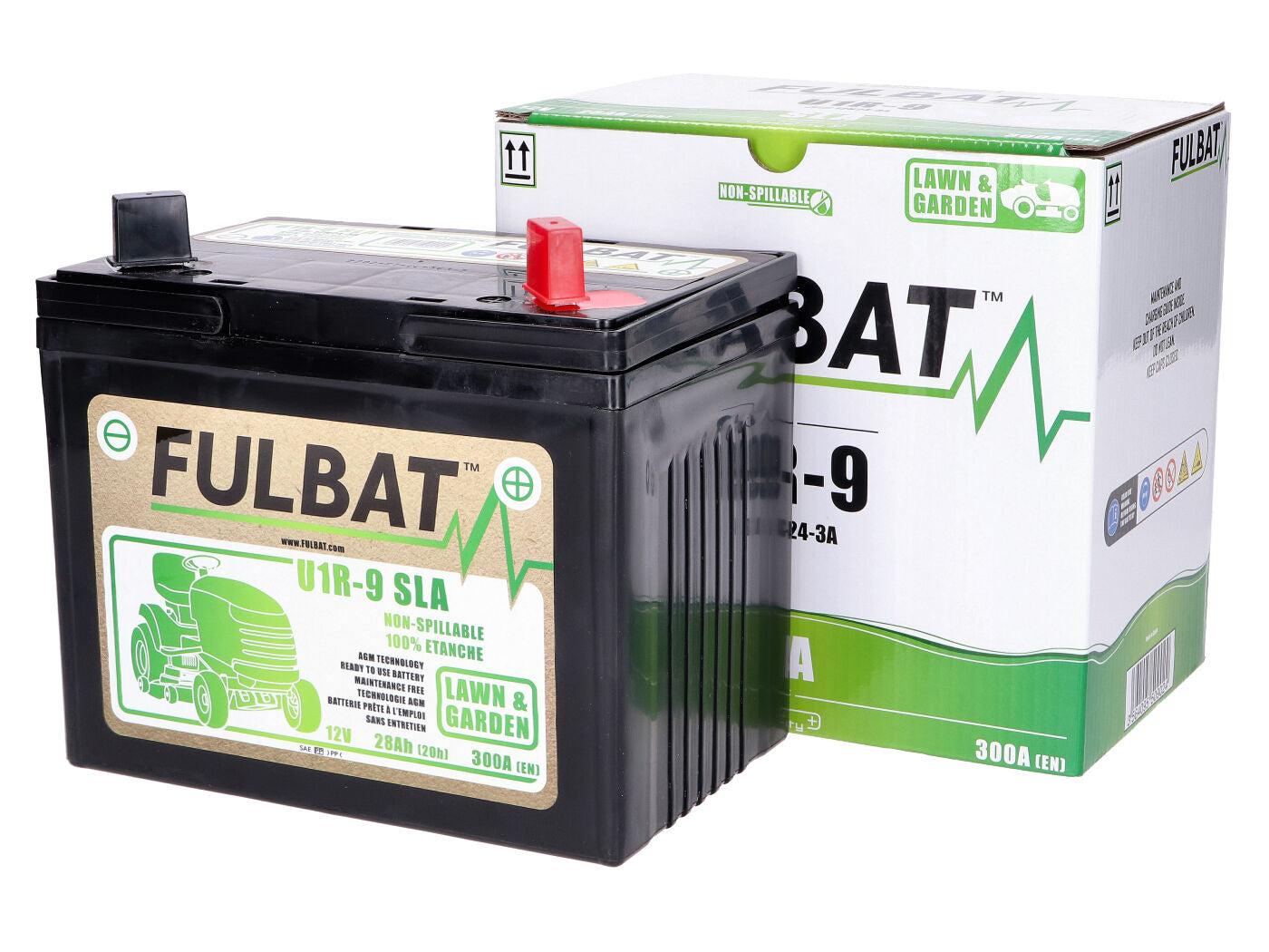 Baterie Fulbat U1R-9 SLA pentru tractor de tuns gazon